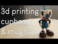 Mugman from Cuphead! (DIY 3d print)