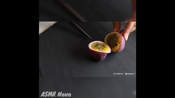 Passion Fruit Pop & Scoop in 8K | Ultra-Satisfying ASMR with Wet Tropical Sounds 💛🥄