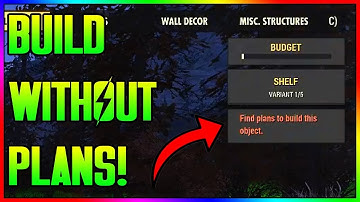 Fallout 76 - How to Build Without Plans Glitch! (CAMPS/Workshop Tutorial)
