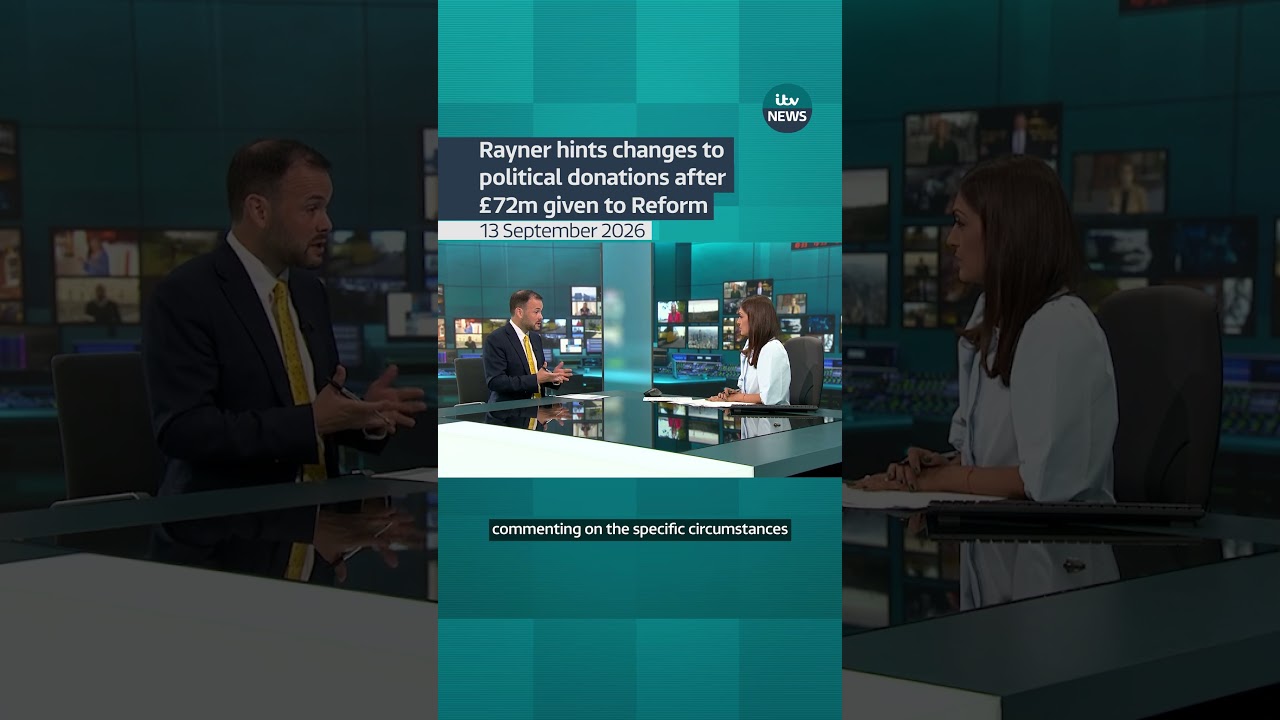 Rayner hints changes to political donations