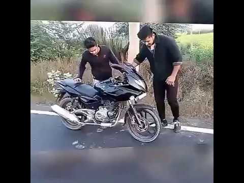 Image result for start your bike without petrol by this trick