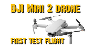 DJI Mini 2 Drone First test flight - In The Wild With Chris