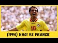 ¡En este partido, Hagi ya fue reconocido en el mundo! Versus França em 1994!