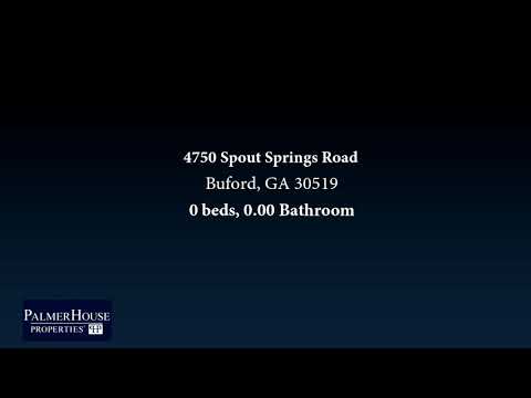 4750 Spout Springs Road, Buford, GA home video tour