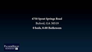 Lots And Land for sale - 4750 Spout Springs Road, Buford, GA 30519