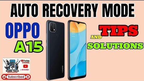 How to Fix Auto Recovery Mode on Oppo A15 & All Android Phones - 1000% Solution! #mobilerepair