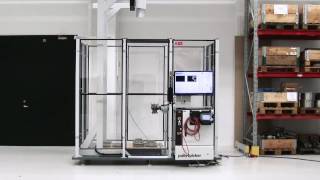 ABB FlexLoader™ FP 800 - 3D Vision Demo cell for Machine Tending