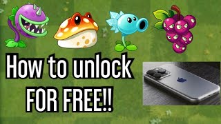 How to unlock Premium Plants on iOS for FREE! | (WORKING 2024) | Plants vs Zombies 2 screenshot 3