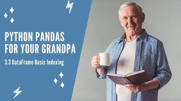 Python Pandas For Your Grandpa - 3.3 DataFrame Basic Indexing