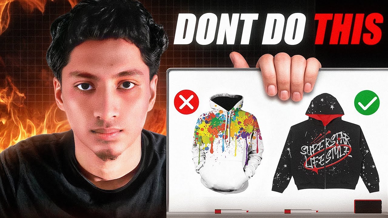 5 DEADLY Mistakes That Can K*ll Your Clothing Brand in 2024