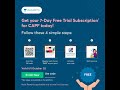 7 days FREE trial of all Unacademy plus features of CAPF....  offer ends today....Scan QR code