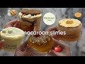 Macaroon slime shop review!🍪🤍ASMR + unboxing (NO TALKING)