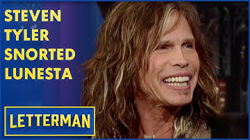 Steven Tyler snoof Lunesta | Letterman