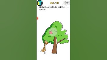 Help the giraffe to eat the apple? no 19 #trending#braingames#braintest@Braintest891