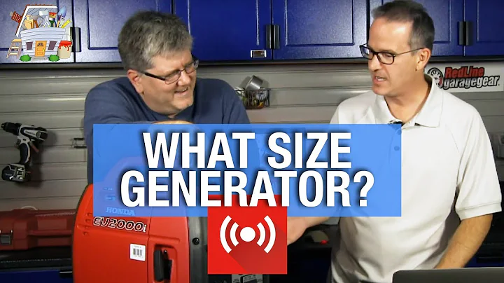 What size generator do I need? | THE HANDYGUYS LIVE
