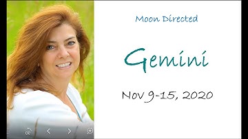 GEMINI Nov 9-15, 2020 ~ PREPARING FOR THE NEXT ADVENTURE 🎒🧭🌏