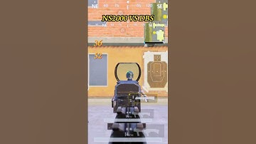 DBS vs NS2000 Damage Test – Shotgun Power Comparison 🚀#bgmi#shorts #pubgmobile #pubg #gaming