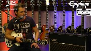 gitara epiphone les paul custom pro wzmacniacz vox ac30 c2 krys