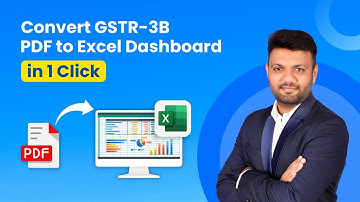 🔥 Excel GST Automation: Combine All GSTR-3B PDFs into One Dashboard | Must Watch for CAs & GSTPs!
