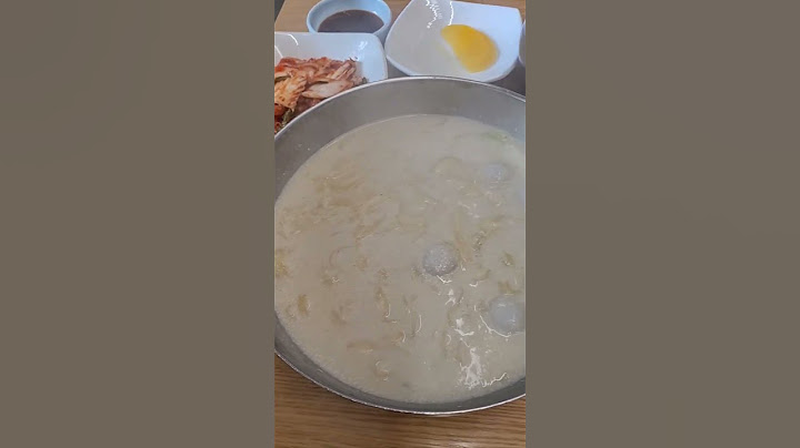 [서울/성동구/성수동] 서울숲 근처 생면으로 만드는 칼국수 "산내골칼국수"