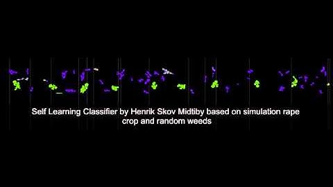 BrainWeed - Self Learning Classifier based on simulation rape crop and random weeds.flv