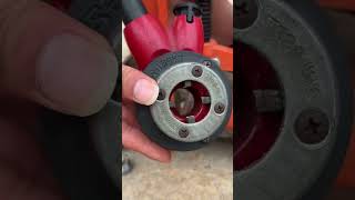 Handheld manual ratchet threader Hardware Tool #shortsfeed #shorts