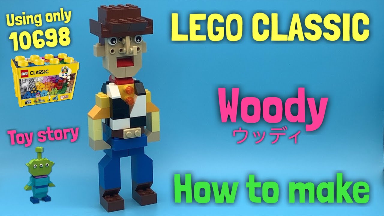 How To Make Woody With Lego Classic Toy Story レゴクラシックだけで作るウッディ トーイストーリー Youtube How To Make Woody With Lego Classic Toy Story レゴクラシックだけで作るウッディ トーイストーリー Youtube