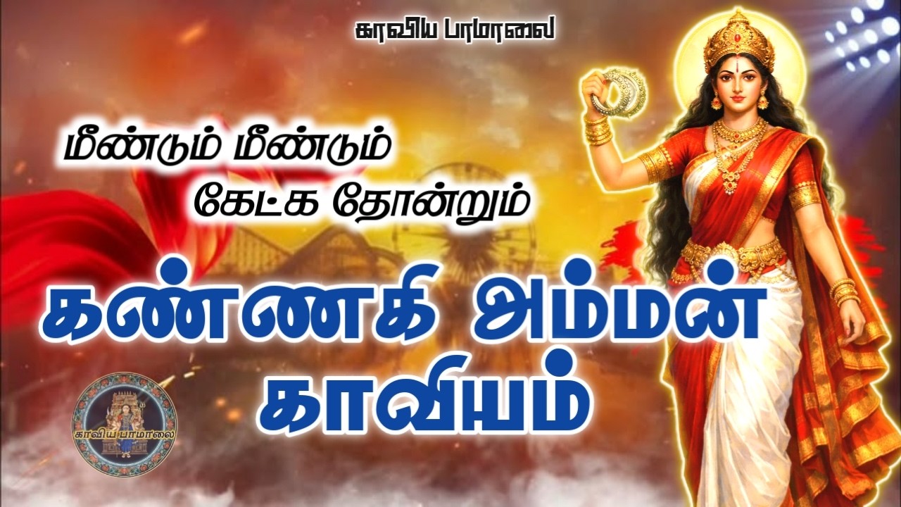 கண்ணகி அம்மன் காவியம் 🔱| Kannaki Amman Kaaviyam | Kaaviya Paamaalai