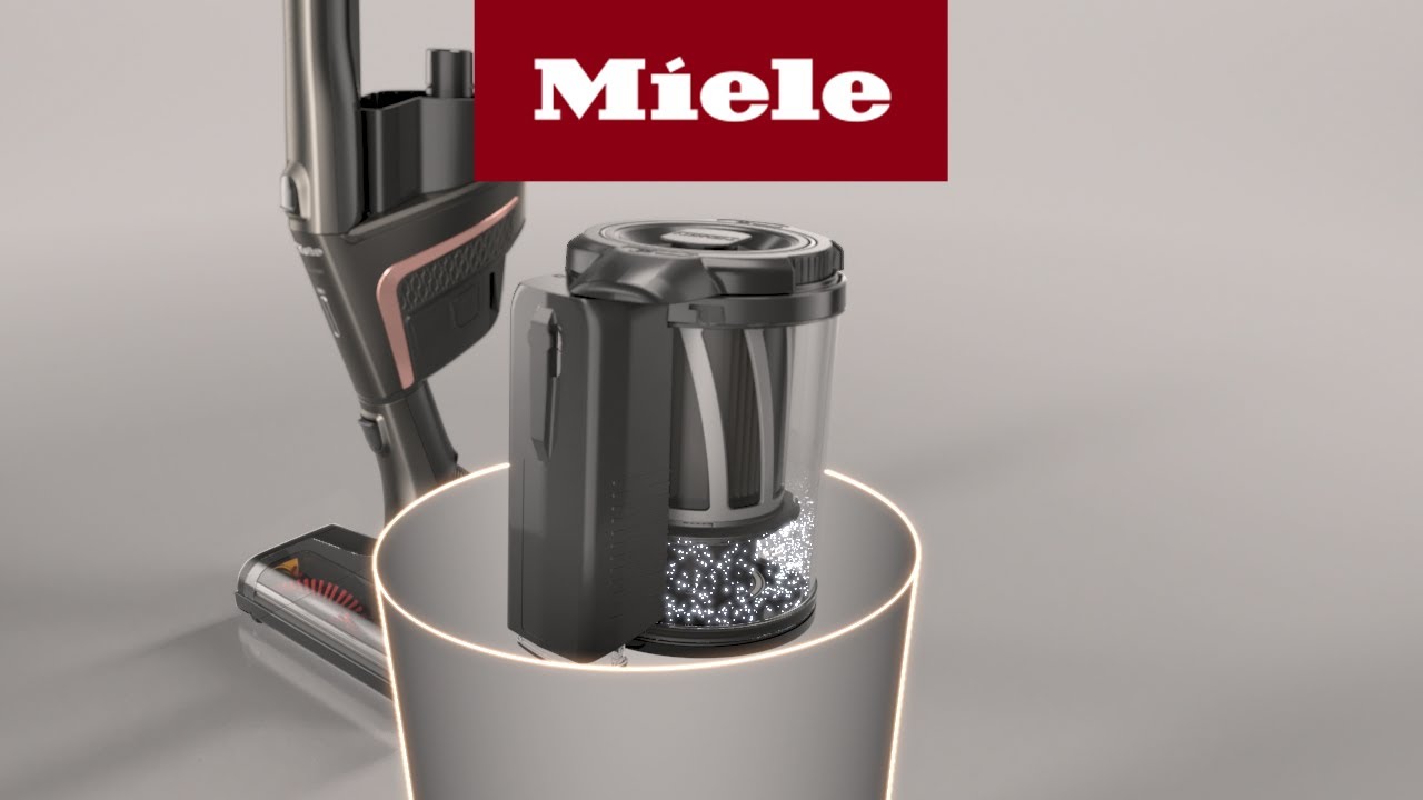 How do I empty the dust container of my Triflex HX1? Miele YouTube