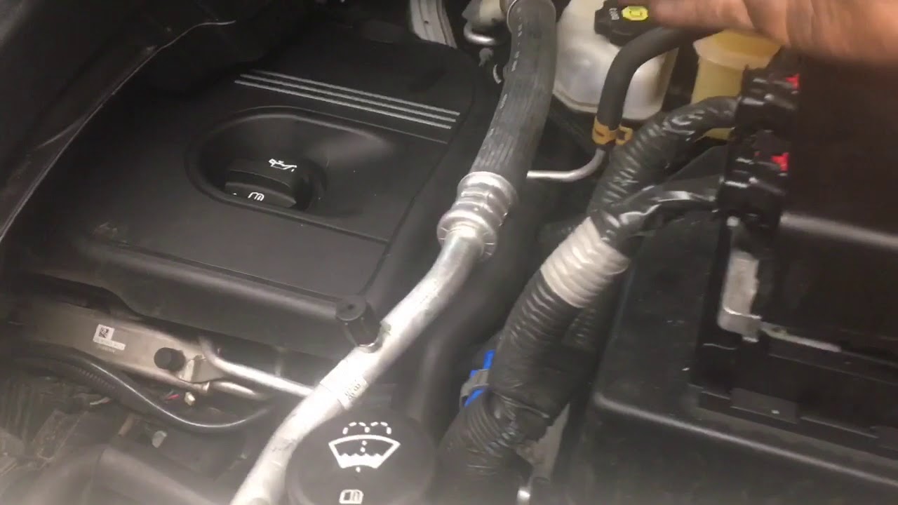 Chevy equinox 2.4 thermostat change easy/ whiteout seeing it!!! - YouTube