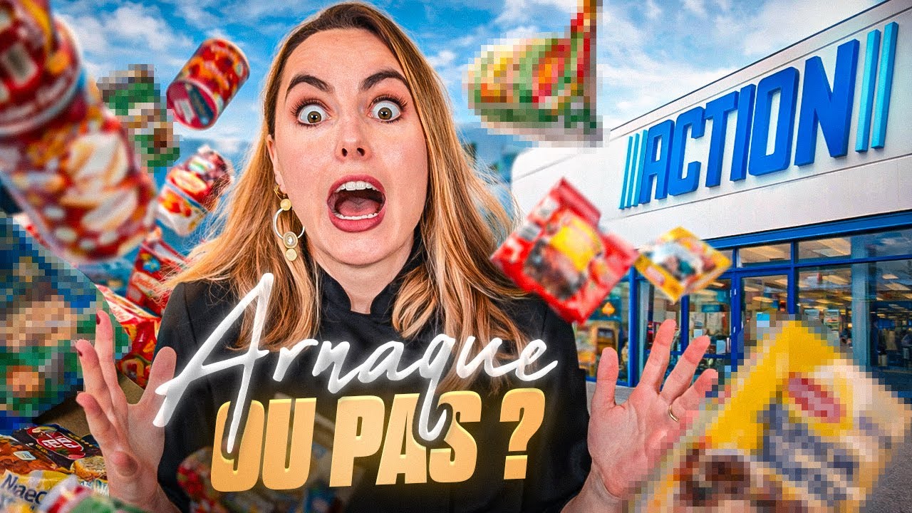 JE TESTE LA BOUFFE DE CHEZ ACTION (IL Y A DES TRUCS VRAIMENT TRÈS BIZARRES)