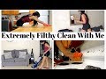 Real Life Cleaning // Cleaning Motivation // Filthy House Cleaning
