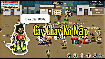 Hải Tặc Tí Hon - [ Tập 1] Cày Chay Không Nạp Acc Lập Và Up Trong 1 Tháng Sau Như Thế Nào