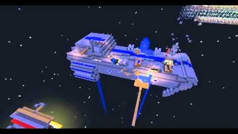 Timelapse Spaceship Battles #1