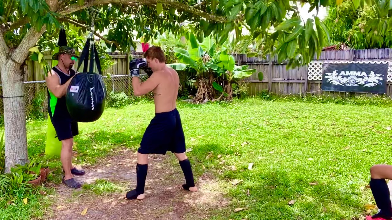 Amma Miami kickboxing lessons YouTube