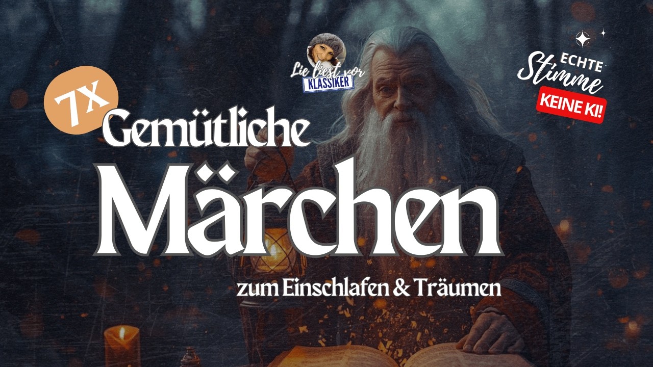 7 gemütliche Märchen zum Einschlafen