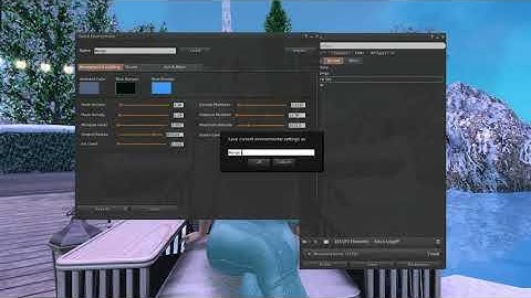 Upload favourite windlights into the new EEP Firestorm viewer| SECOND LIFE