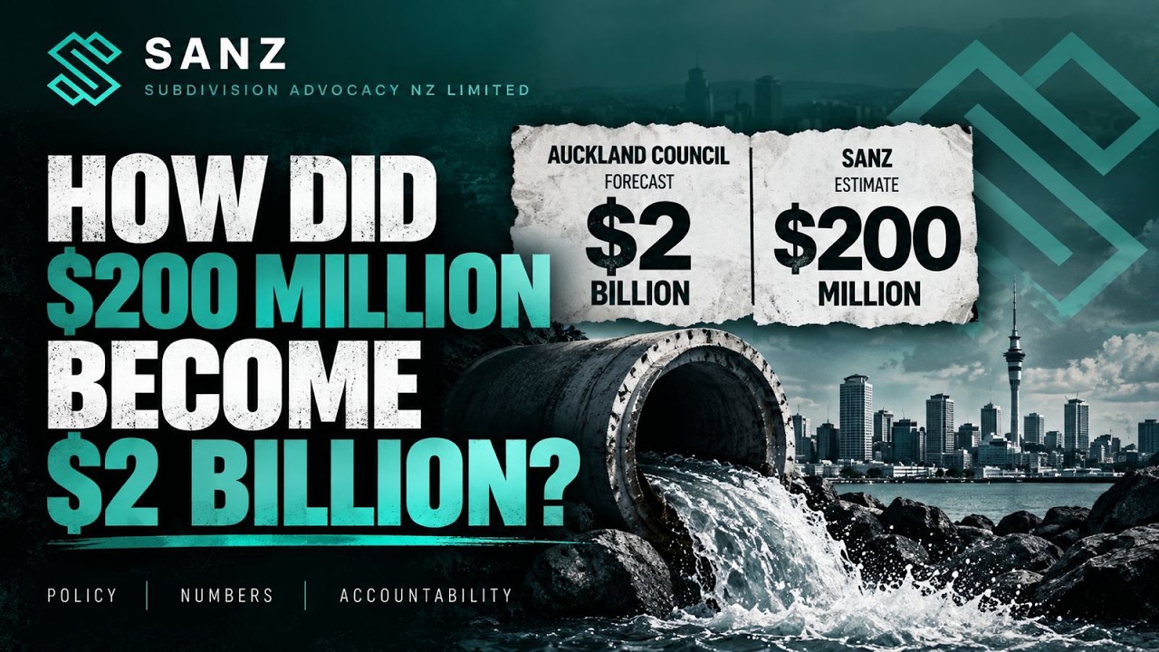 The $2 Billion Water Tank: How Auckland Council Got Tāmaki Stormwater 10 Times Wrong