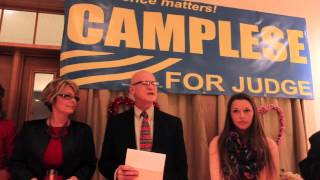 2014 AC Judge Albert Camplese kicks off campaign to become juvenile probate judge