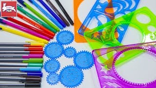 Learn Colors with Spiral Art Design Fun and Creative for Kids