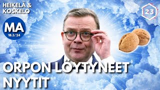 Petteri Orpon löytyneet nyytit | Heikelä & Koskelo 23 minuuttia | 852