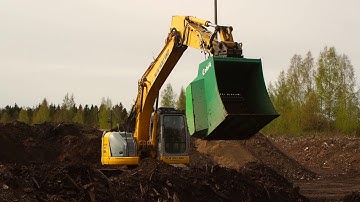 COBRA Screening Bucket L4 120 SN30 Stump waste soil screening