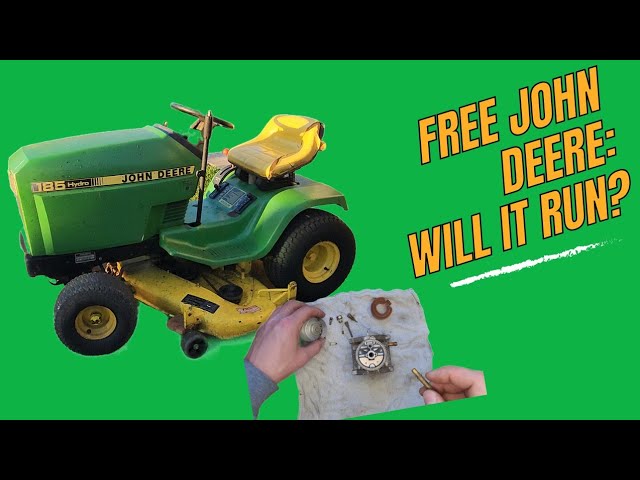 Will this free John Deere mower with a Kawasaki FC540v come back