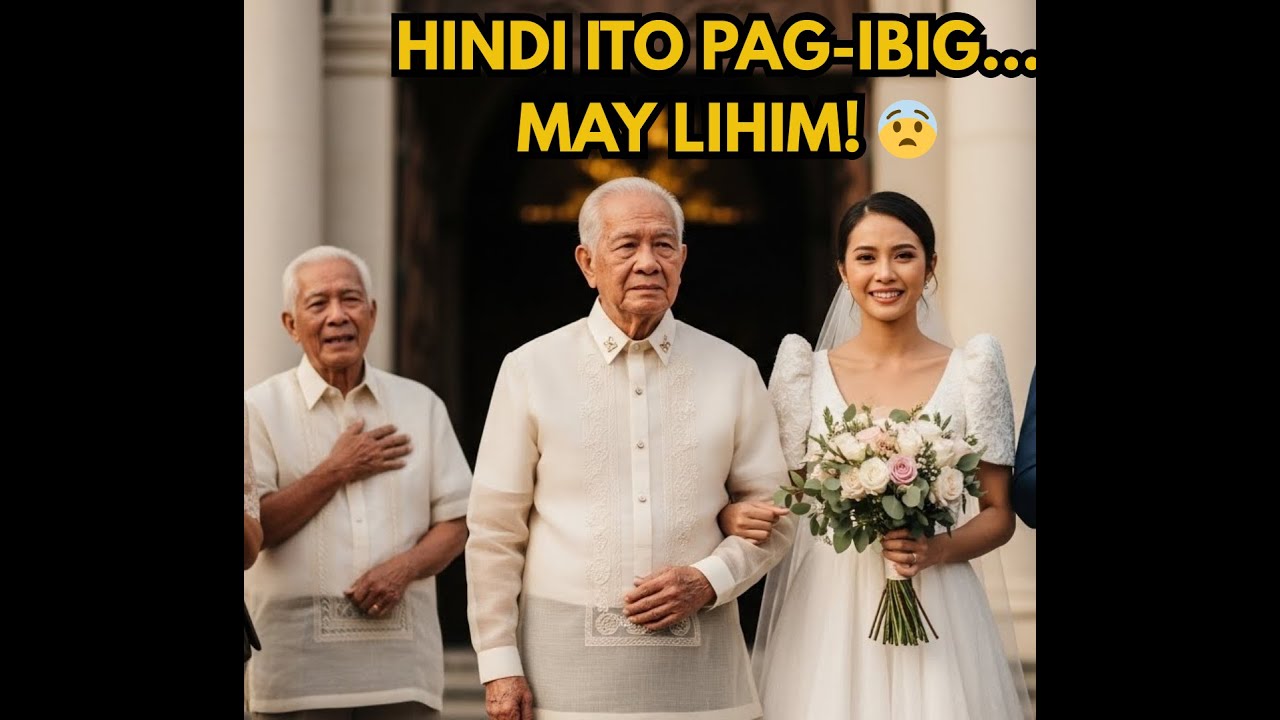 Isang 60-Taóng Gulang na Lalaki ang Nagpakasal Batang Dalaga  Ang Lihim sa Likod Nito ay Nakakabigla