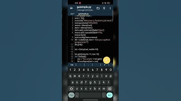 Simple GUI Creation by using Python Tkinter Module