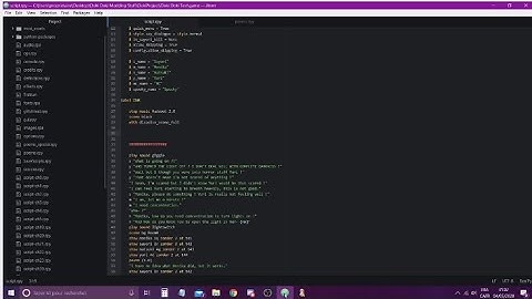 Little coder stream (How to Create a DDLC Mod [with Atoms Text Editor]) 2020! Original video by JP