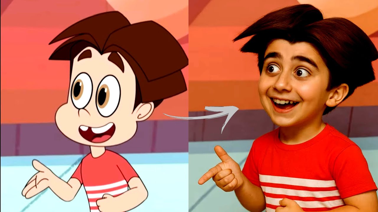 Titoo Cartoon Characters In Real Life 🧬 | FunToon