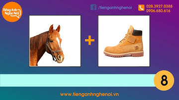 Game Đuổi Hình Bắt Chữ Tiếng Anh Luyện Tư Duy | Guess The Word by Pics | Anh- Việt