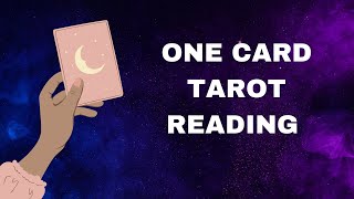 One Card Tarot Reading | If It Doesn’t Seem Right It’s Not
