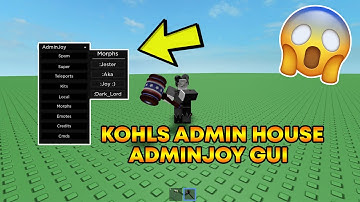 Kohls Admin House Script 2020 - kohls admin roblox